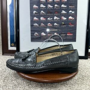Moda seapa made in Italy crocodile loafers men’s size 13